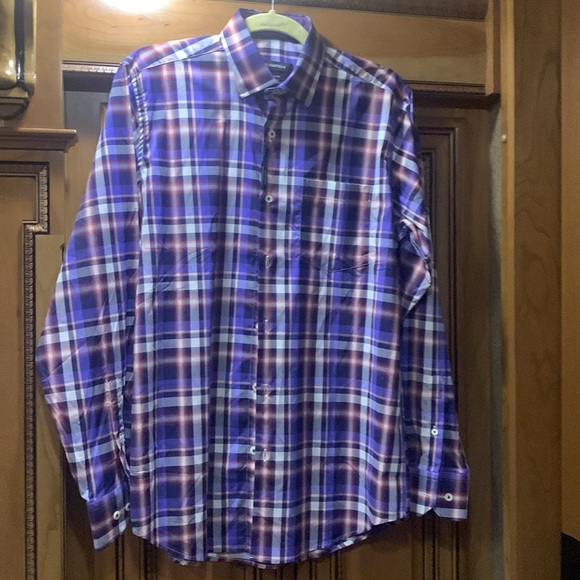 NWT Bugatchi Classic Fit Shirt - Size Small